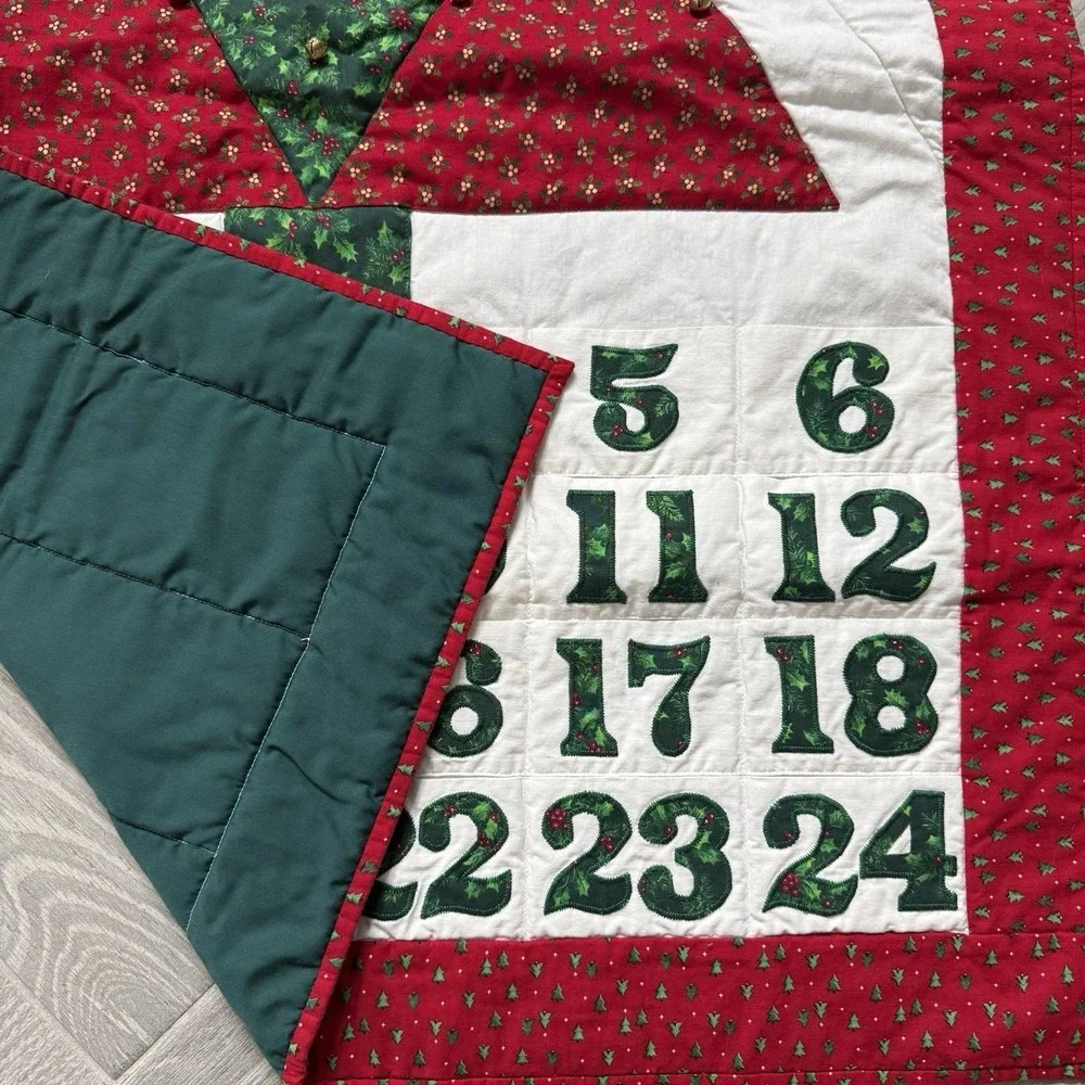 Handmade quilted christmas